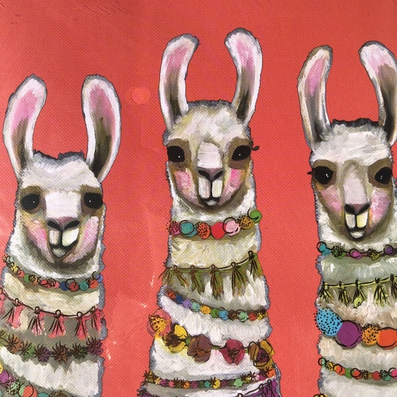 Boho Llamas set of 2 journals - Picture 2 of 5